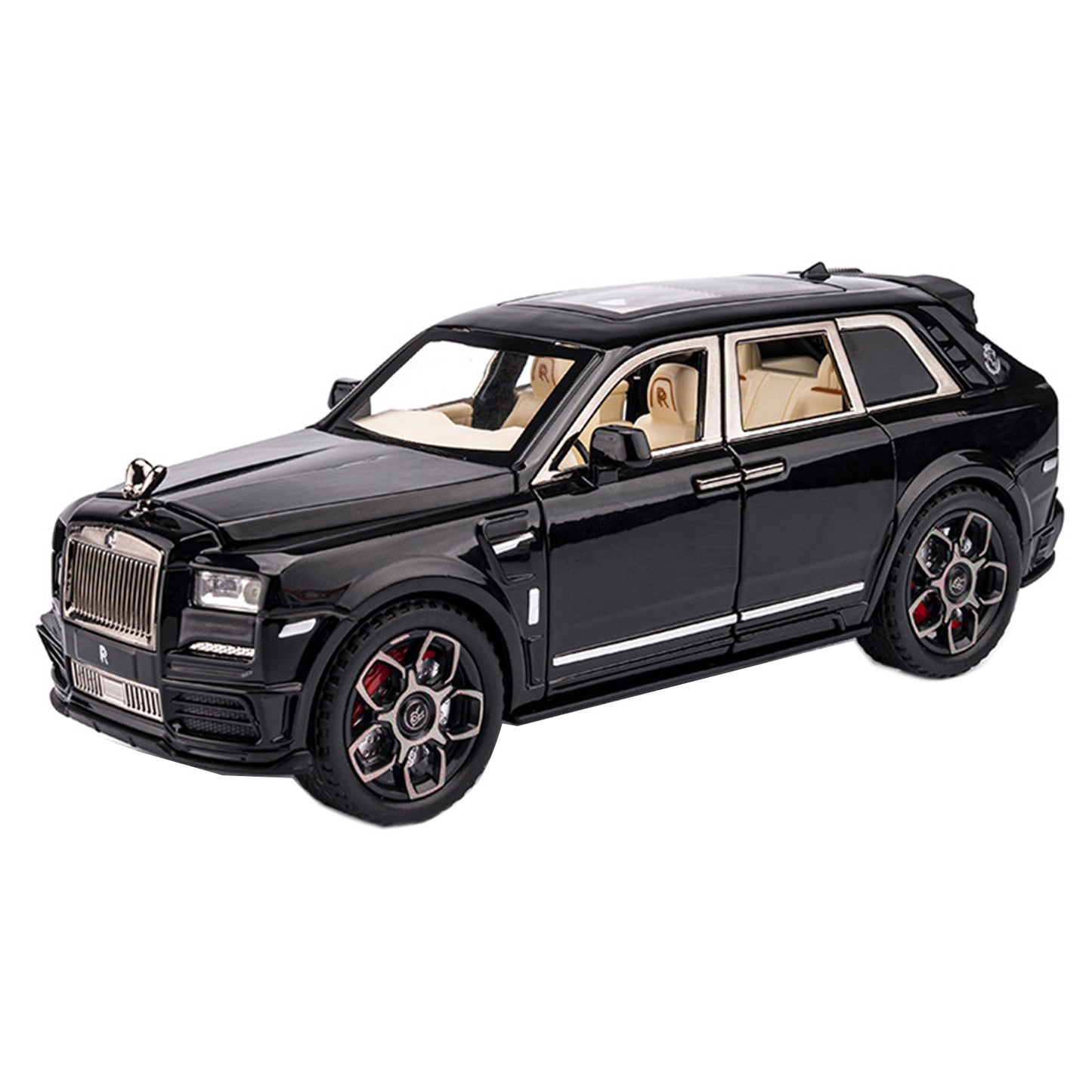 1:22 Mansory Cullinan Alloy Pull Back Car Diecast Simulation Car Model