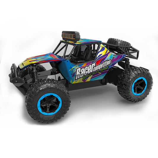 1:16 RC Car with Lights Throttle Alloy High-speed Off-road Vehicle Toys