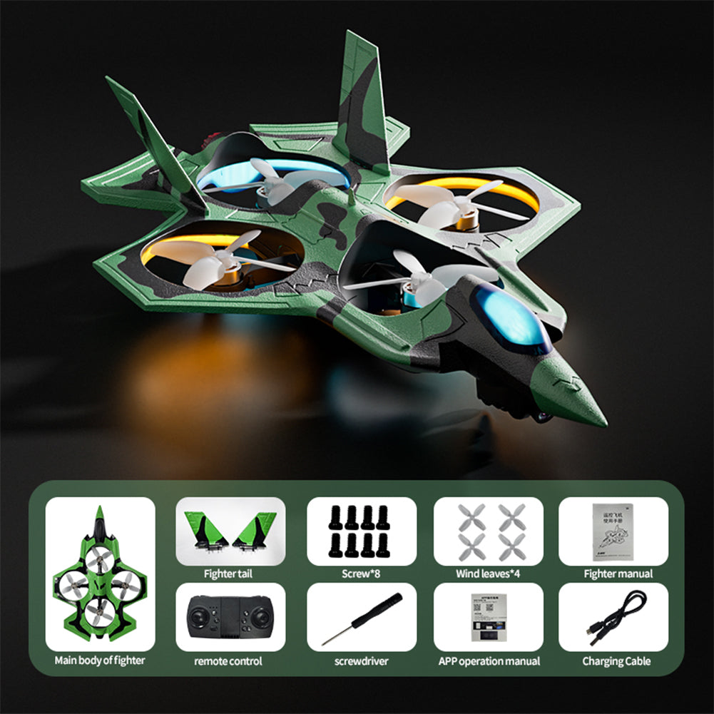 2.4G RC Aircraft with Camera Rechargeable RC Plane Foam RC Glider Model Toy