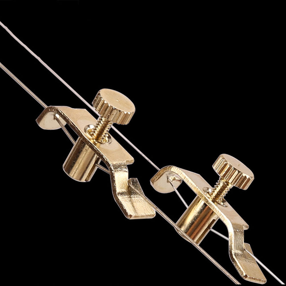 Profession Erhu Spinner Profession Metal Gold-plated Urheen Fine-tuning Music Instrument Accessories  Gold