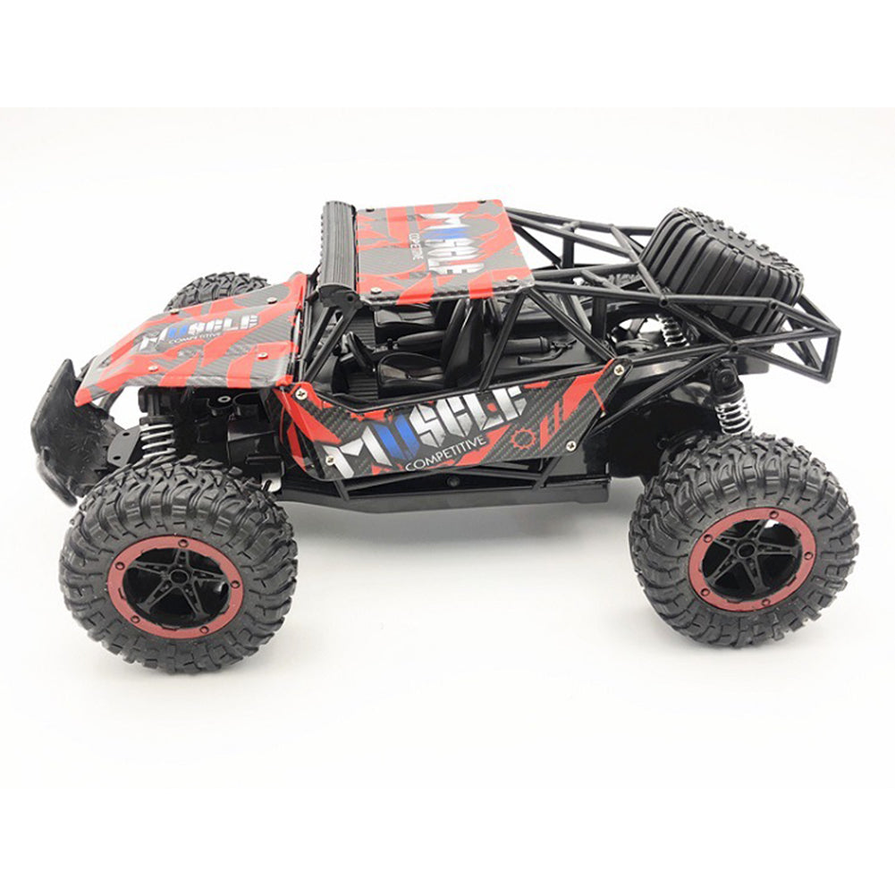 1/16 Off-road Vehicle 2.4G Remote Control High Speed Climbing Car Electric Toy Car for Kids red