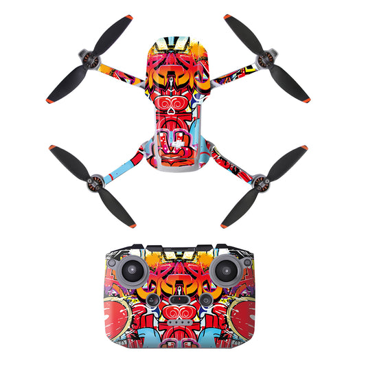 Sunnylife Anti Scratch Stickers for DJI Mini 2 Drone Body Arm Remote Control Protector Accessories 4#