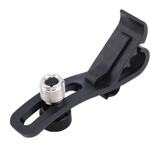 Gj02 Drum Microphone Clamp Flexible Adjustable Musical Instrument Mount Mic Bracket Clip Tool Accessories black