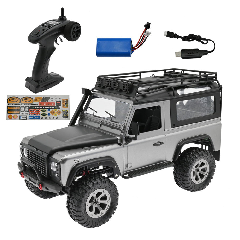 1:16 2.4G 4wd Climbing Car Guard Upgrade Lighting Remote Control Toys