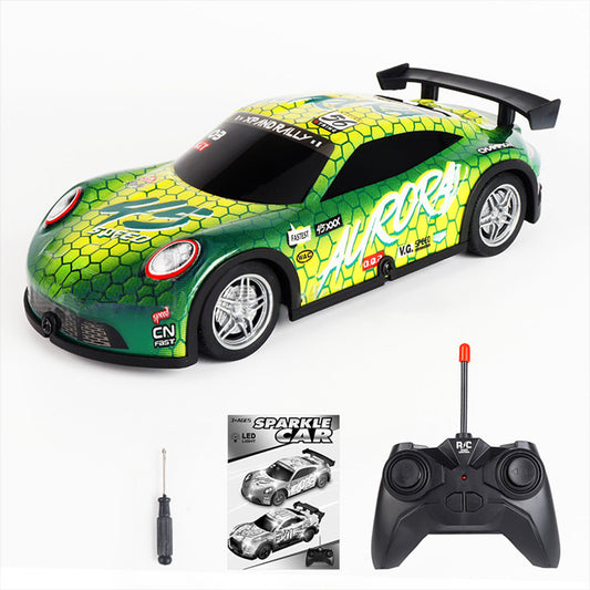 1:22 27HZ Remote Control Racing Car With LED Light 4-Channel Rc Drift Car Model Ornaments Birthday Gifts