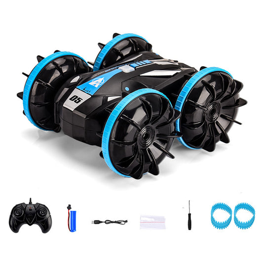 1:24 Jjrc Q113 2.4ghz Radio Control 4wd 360 Rotate RC Stunt Flip Amphibious Car