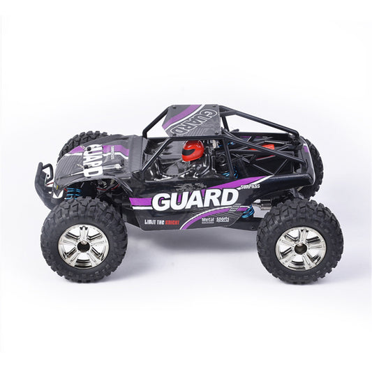 1/14 Electric 2.4GHZ BG1520 4 Wheels Drive Metal Differential Straight Bridge Remote Control Car Toy purple