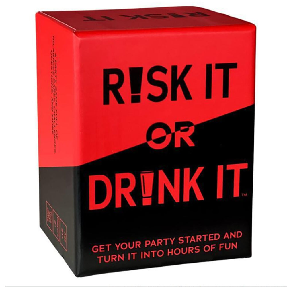 Risky Couples Card Game Thought-Provoking Conversations Card Board Game For Date Night Anniversaries Risk or drink it