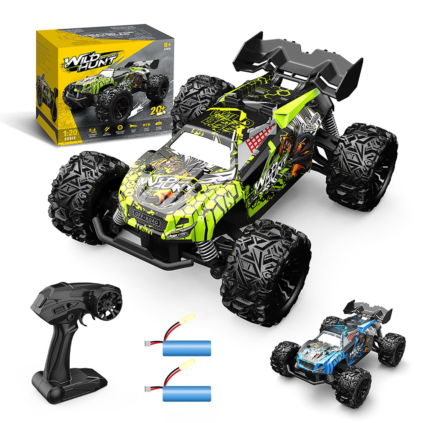 1:20 RC Car 4WD 20km/h Racing Drift Car Remote Control Off-road Vehicle Toys
