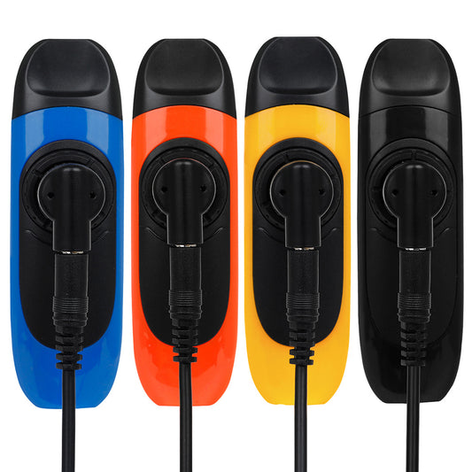 Electroacoustic Kazoo Portable Simple Kazoo Professional Playing Accompaniment Instrument For Guitar Bass Orange