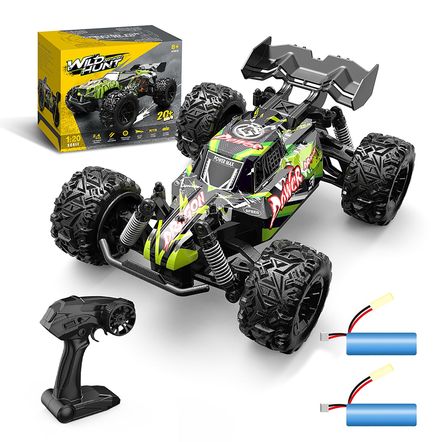 1:20 RC Car 4WD 20km/h Racing Drift Car Remote Control Off-road Vehicle Toys