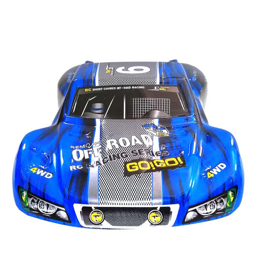 Remo Plastic PVC Car Shell Surface Body M0280 for 1/10 HQ 727 4X4 Traxxas SCX10 Slash Case Remote Control Toys Spare Parts 4.0 blue