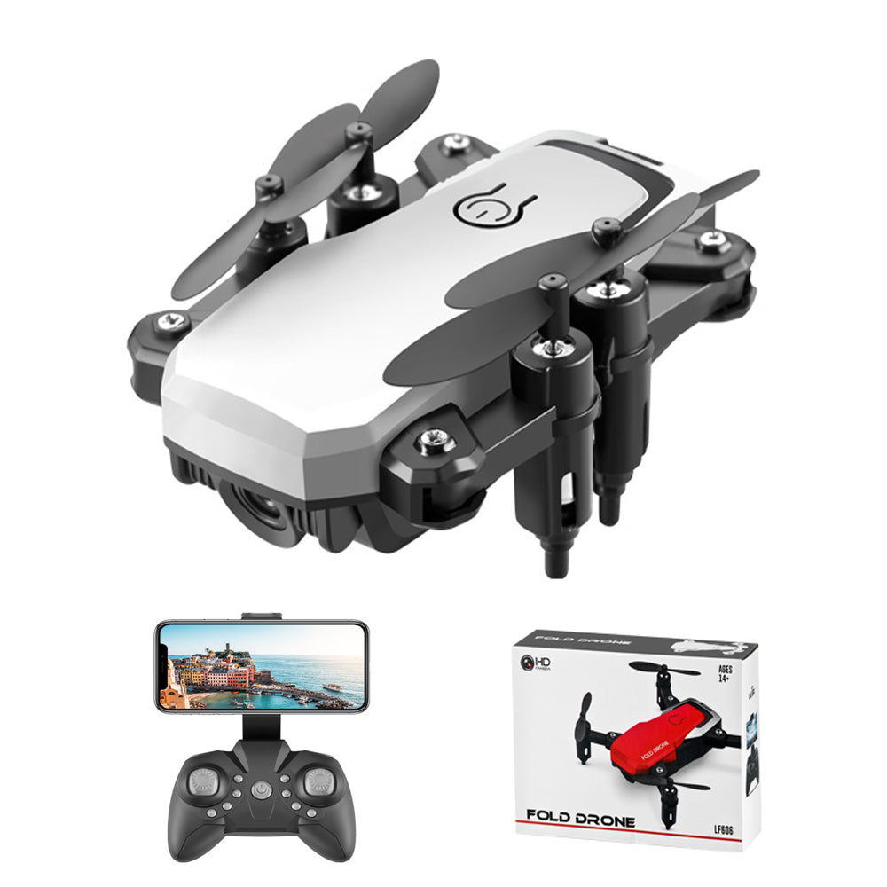 LF606 Mini Drone with Camera Altitude Hold RC Drones HD Wifi FPV Quadcopter Drone RC Helicopter 2M