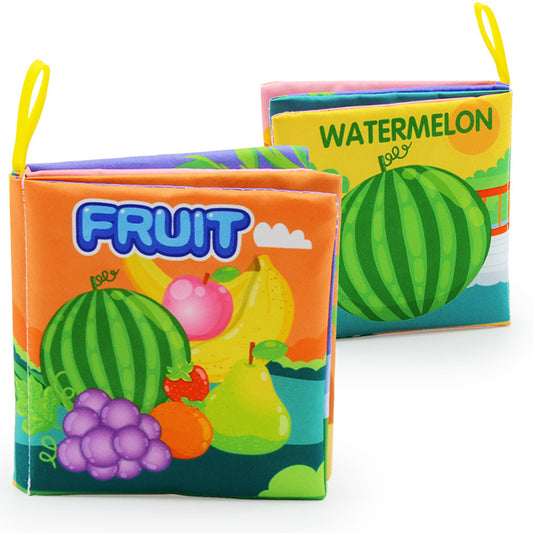 Baby Quiet Cloth Books Baby Activity Books Tummy-Time Interactive Toys Early Educational Toys Birthday Christmas Gifts