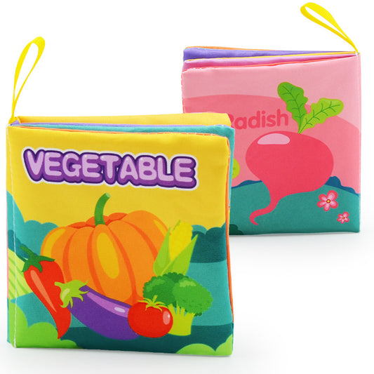 Baby Quiet Cloth Books Baby Activity Books Tummy-Time Interactive Toys Early Educational Toys Birthday Christmas Gifts