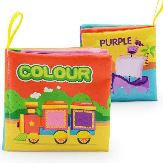 Baby Quiet Cloth Books Baby Activity Books Tummy-Time Interactive Toys Early Educational Toys Birthday Christmas Gifts