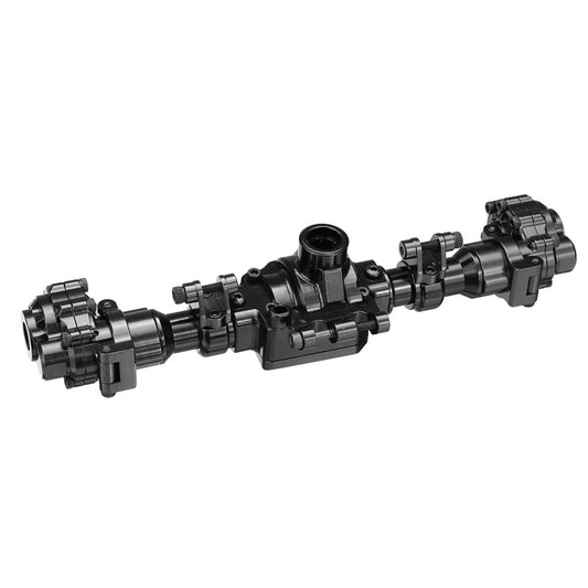 CNC Machined Alloy Front Rear Portal Axle Housing Black for Traxxas TRX-4 Crawler Rc Car Parts front  bridge