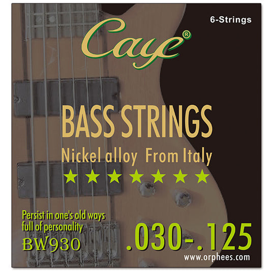 CAYE BW Series 4/5/6 pcs Bass Strings  BW930/6 string