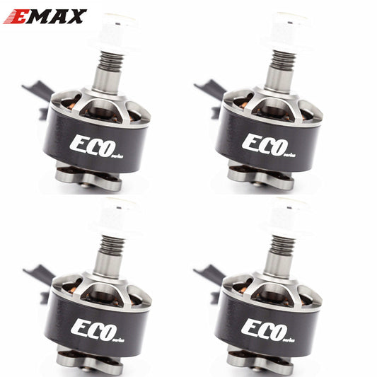4PCS EMAX ECO Micro Series 1407 2~4S 2800KV 3300KV 4100KV Brushless Motor For FPV Racing RC Drone Quadcopter Parts 2800KV KSX3832X4