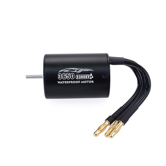 3650 Brushless Motor 2300/3100/3900KV Waterproof Sensorless Motor For 1/10 RC Car Truck Spare Parts Accessories 2300KV