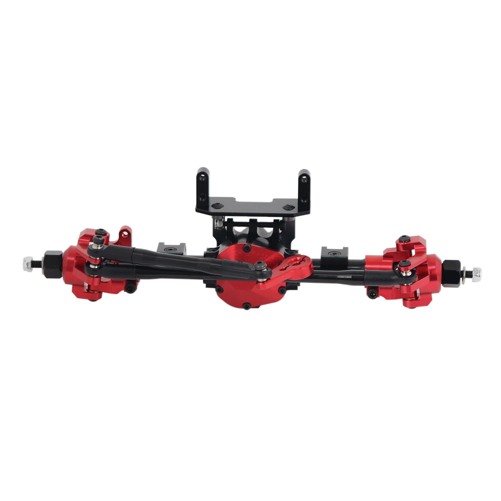 RC Car CNC Metal Front / Rear Axle with Protector for 1:10 RC Crawler Car Axial SCX10 II 90046 90047 front axle