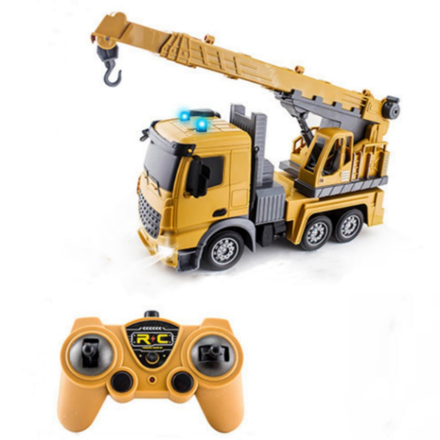 Remote Control Engineering Vehicle Model 6CH Electric Excavator Dump Truck Toys