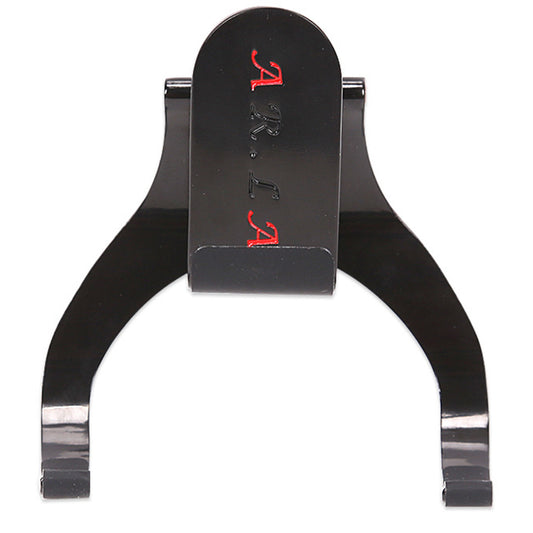 Erhu Holder Musical Instrument Waist Support Portable Zinc Alloy Stable Stand black