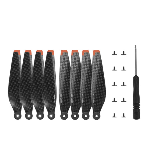 8 PCSCarbon Fiber Propellers Blades with Screw Screwdriver