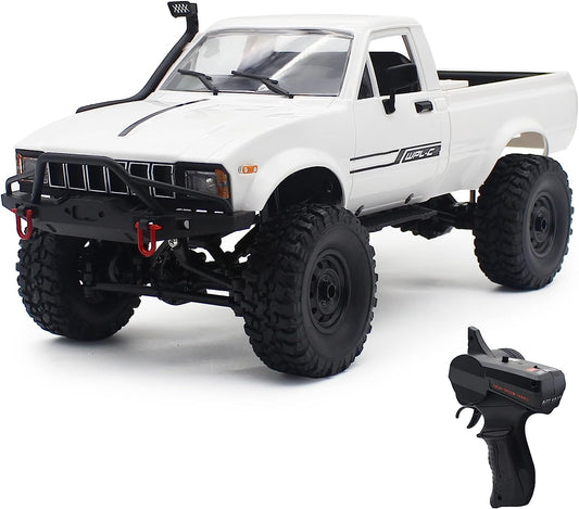 C24-1 2.4Ghz RC Car Crawler 1:16 Scale 4WD Rechargeable RC Climbing Car Model Toy