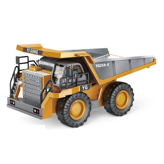 Alloy Engineering Vehicle RC Excavator Bulldozer Dump Truck Electric Toys