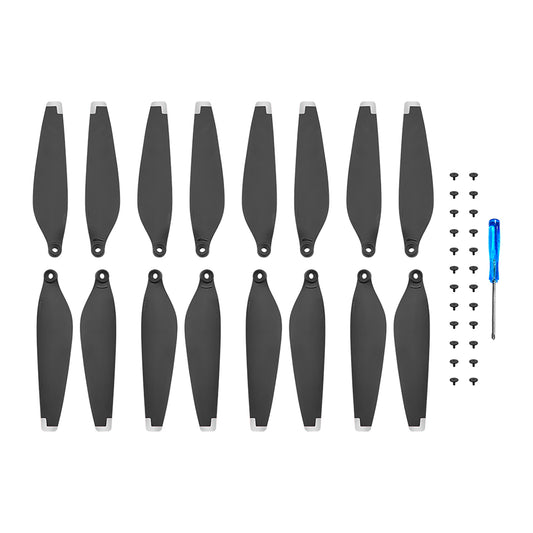 Propeller Drone Blade Props 6030 Replacement Wing Fans Compatible For Dji Mini 3 Pro Drone Accessories 4 Pairs Silver Edge