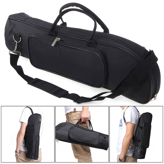 Professional Waterproof Trumpet Bag Double Zippers Design Storage Case MX0027D