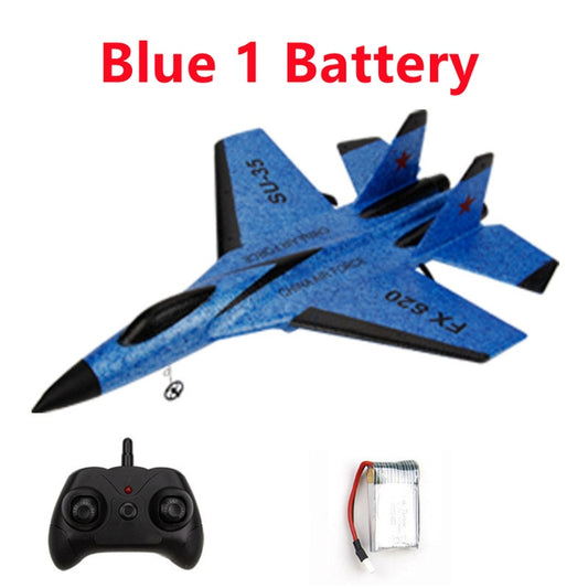 Fx620 RC Glider Fixed Wing Su35 Fighter Jet Children Aircraft Model Toys