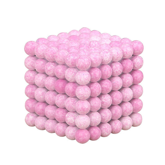 216pcs 5mm Magnetic Ball Children Puzzle Toy Kids Educational DIY Game with Iron Box