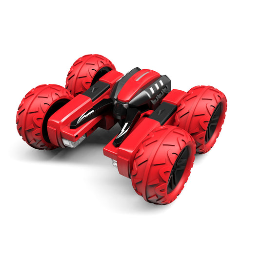 Kids Remote Control Car Toy Double-Sided 360 Degree Rotating 4wd Stunt RC Car