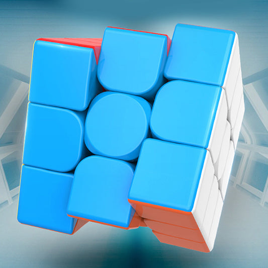 3x3x3 Magic Cube Stickerless Design Kids Adults Antistress Game Puzzle Mental Development Educational Toy
