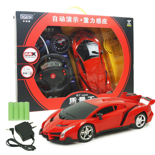 1:16 Mini Gravity Sensing RC Car Steering Wheel Simulation Rechargeable