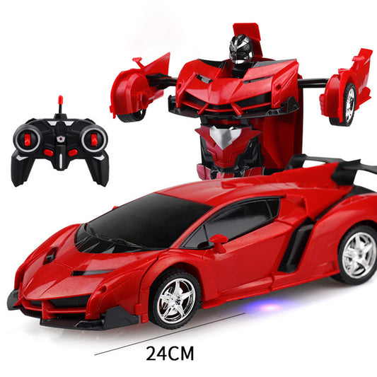 1:18 Remote Control Transforming Car Induction Robot RC Car Model