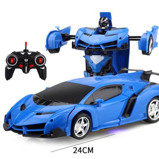 1:18 Remote Control Transforming Car Induction Robot RC Car Model