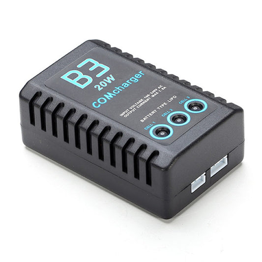 B3 20W 11.1V 2S- 3S Lipo Battery Balance Charger for RC Drone US plug