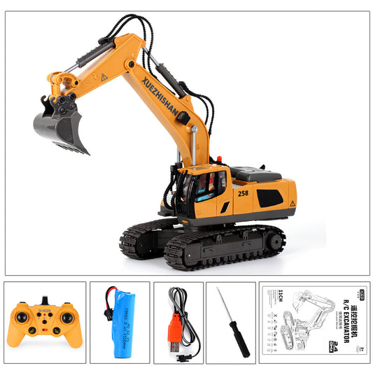 1:20 Remote Control Engineering Car Toy Rechargeable 11 Channels