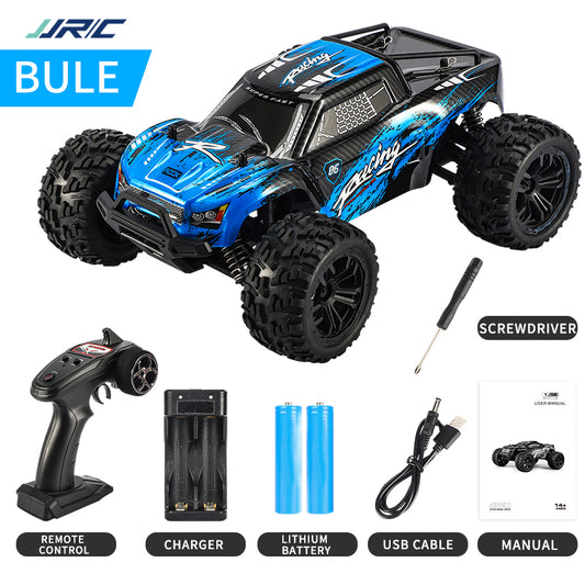 Q122 1:16 RC Car Toy Remote Control Charger Usb Lithium Battery Screwdriver Q122B blue