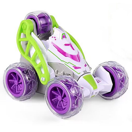 2.4G Rc Stunt Car Dumper With Light Spray 360 Degree Tumble Electric Off-Road Vehicle Toys For Boys Girls Birthday Gifts