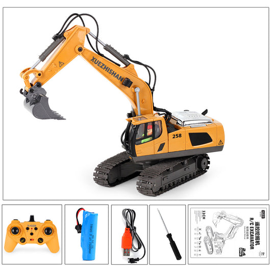 1:20 Remote Control Engineering Car Toy Rechargeable 11 Channels