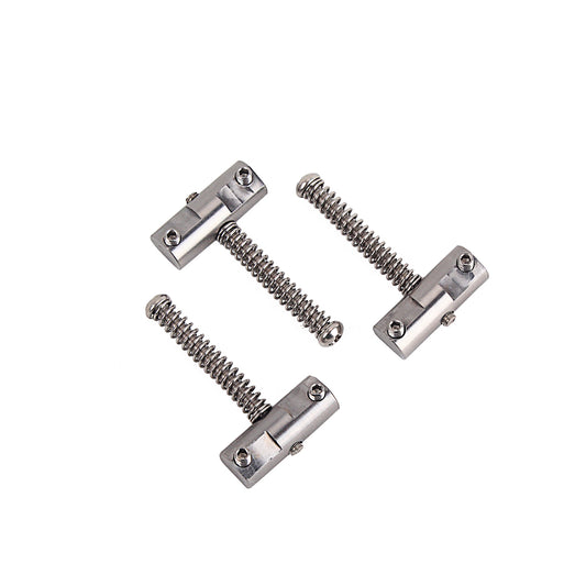 3pcs/set Vintage Style Fixed Tele Electric Guitar Bridge with Brass Saddles TL Bridge As shown