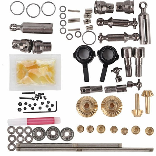 For 1/16 WPL B14 B24 B26 C14 C24 RC Car 6WD Full Metal OP Fitting Kit