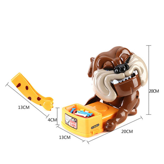 Creative Dog Biting Toys Funny Stealing Bones Electric Dog Biting Parent-child Interactive Game Tricky Toys For Gifts Large/560g