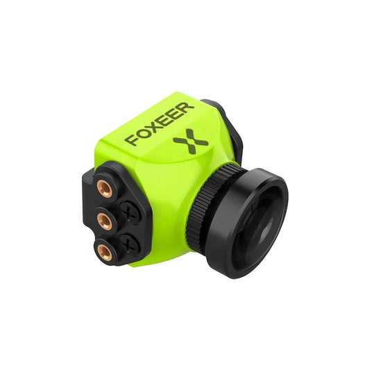 Foxeer Predator V5 FPV Camera Racing Drone Mini Camera16:9/4:3 PAL/NTSC switchable Super WDR OSD 4ms Latency Upgarded PredatorV4 Green 2.5MM