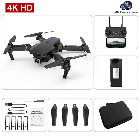 E525/E88 RC Drone 4k Aerial Photography RC Quadrotor Long Endurance Foldable Remote Control Drone