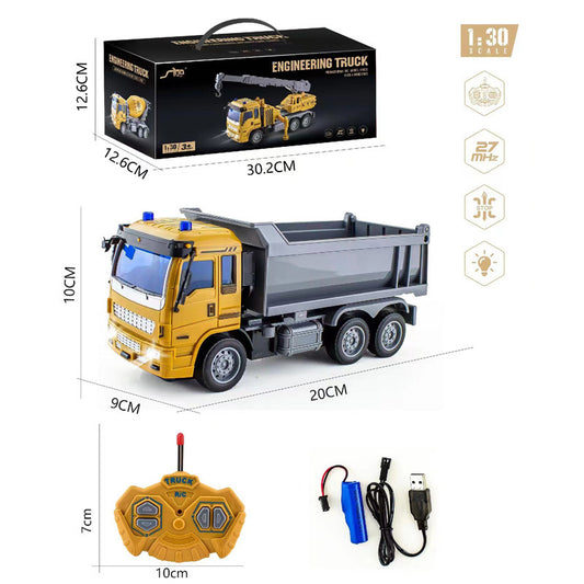 Remote Control Excavator Remote Control Engineering Vehicle Crawler Truck Model